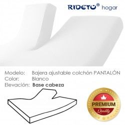 Bajera Blanco punto Algodón todas las medidas