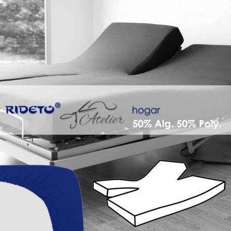 Bajera 50% Alg. 50% Pol. Gemelo Azul todas las medidas