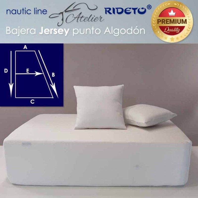 Bajera ajustable Punto Algodón, camarote Trapecio Rectángulo I