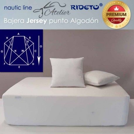 Bajera ajustable Punto Algodón, camarote Modelo chaflán D